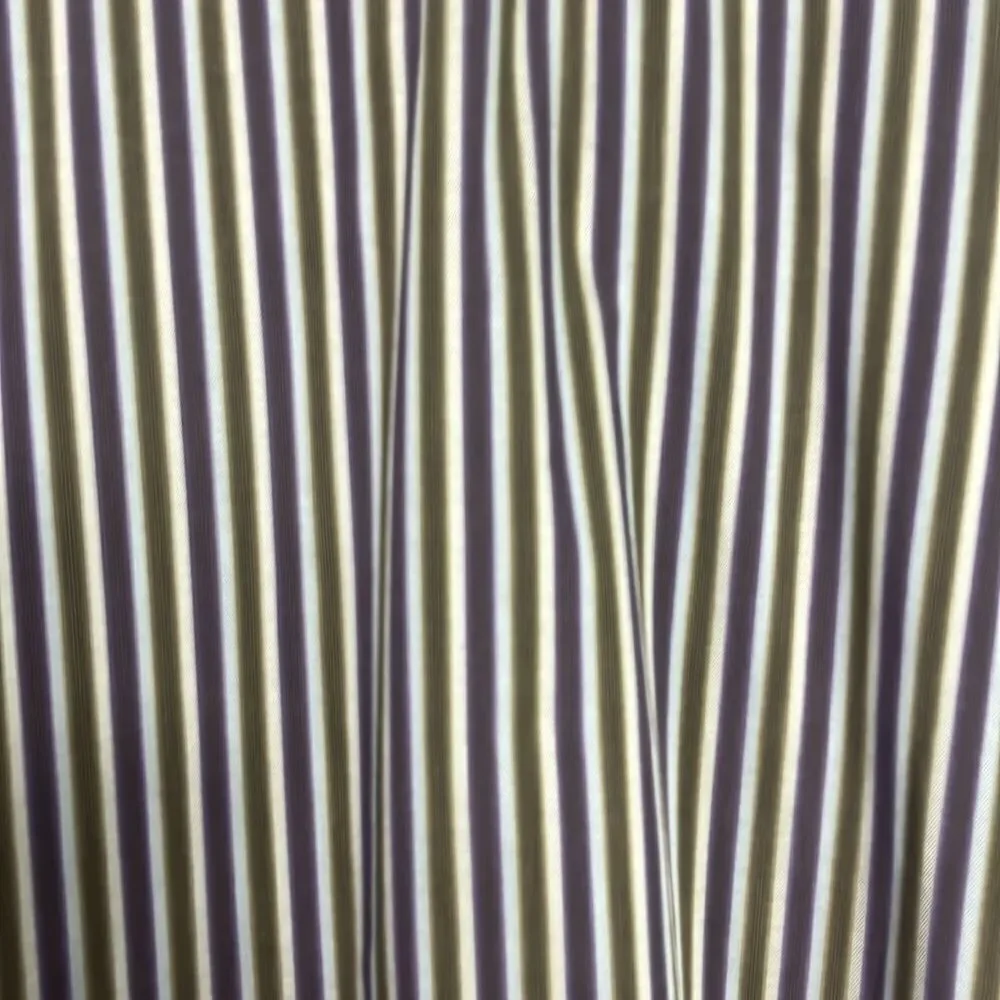 Robert Graham Shirt Mens Large Purple Green Striped Cotton Long Sleeve